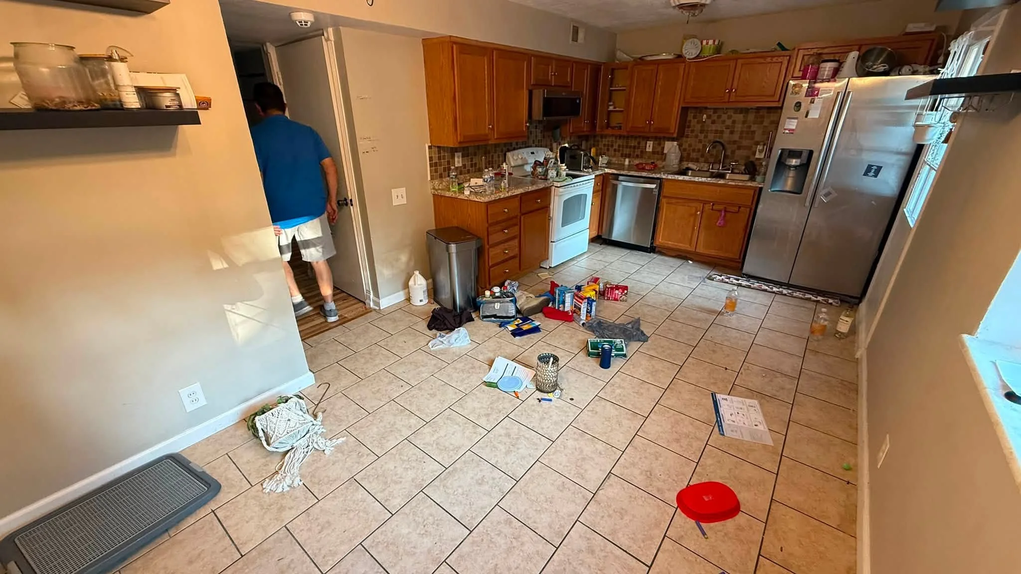 Kitchen Remodel Appliance Removal — Spokane Valley
